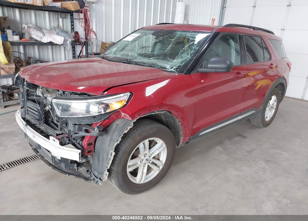 2022 FORD EXPLORER XLT VIN: 1FMSK8DH5NGA75658