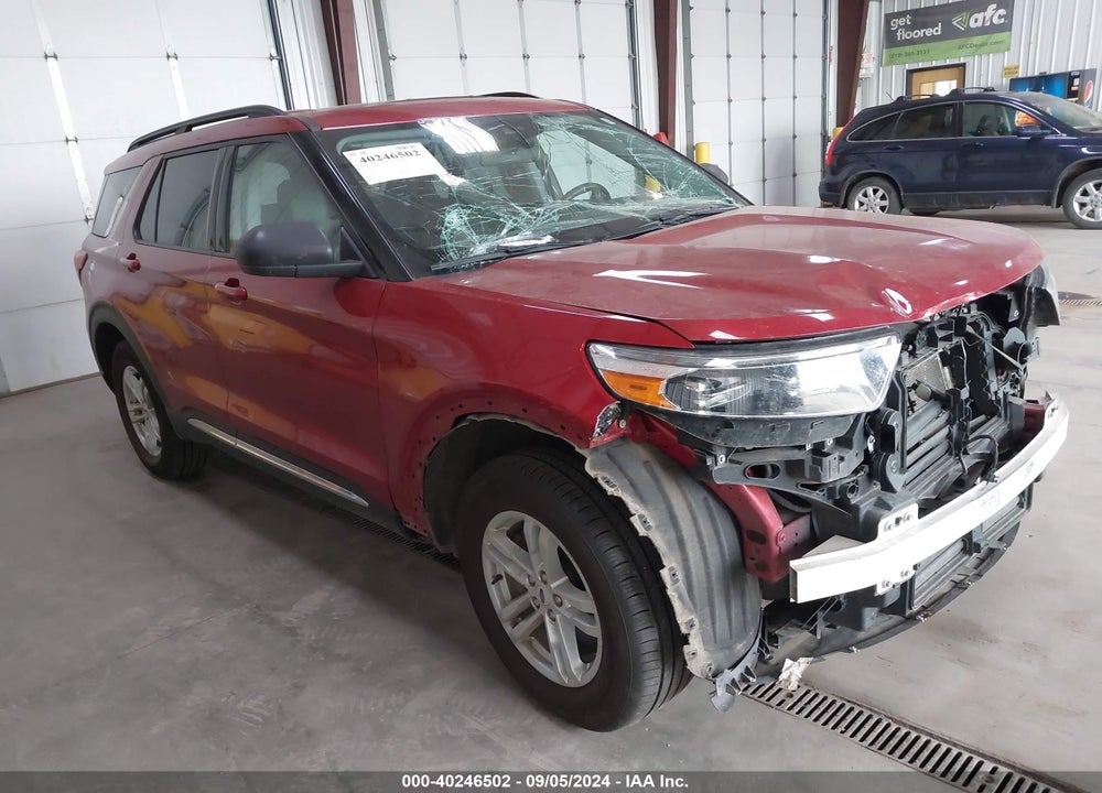 2022 FORD EXPLORER XLT VIN: 1FMSK8DH5NGA75658