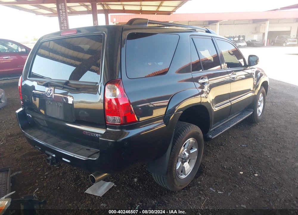 2007 TOYOTA 4RUNNER SR5 V6 VIN: JTEZU14R278083738
