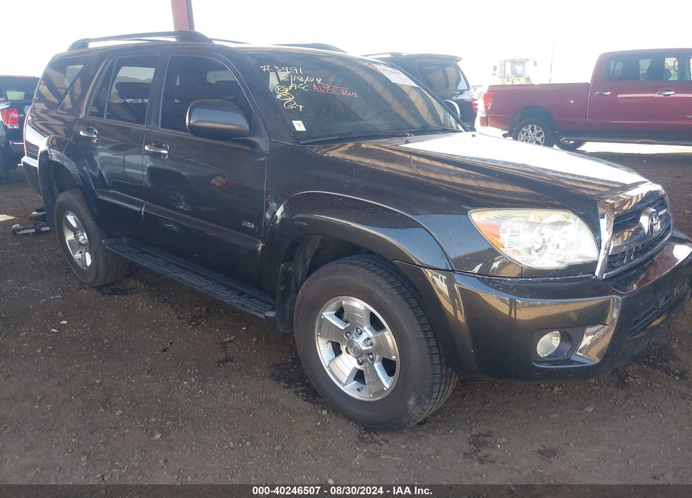 2007 TOYOTA 4RUNNER SR5 V6 VIN: JTEZU14R278083738
