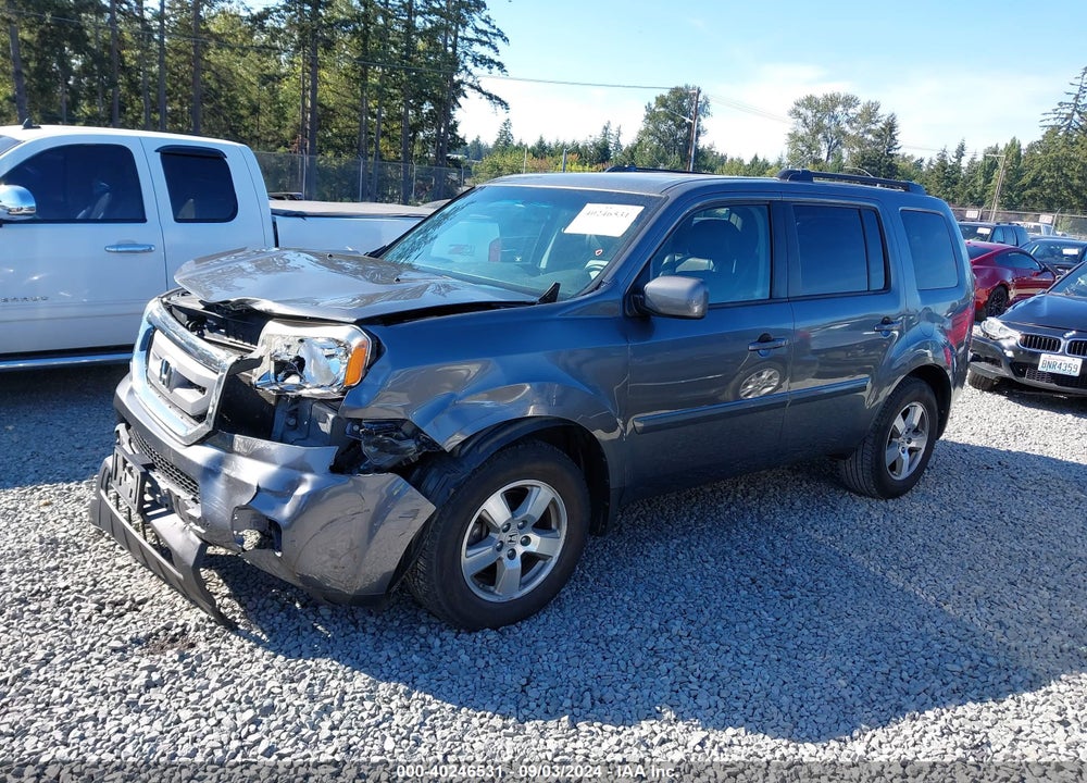 2011 HONDA PILOT EX-L VIN: 5FNYF4H53BB078091