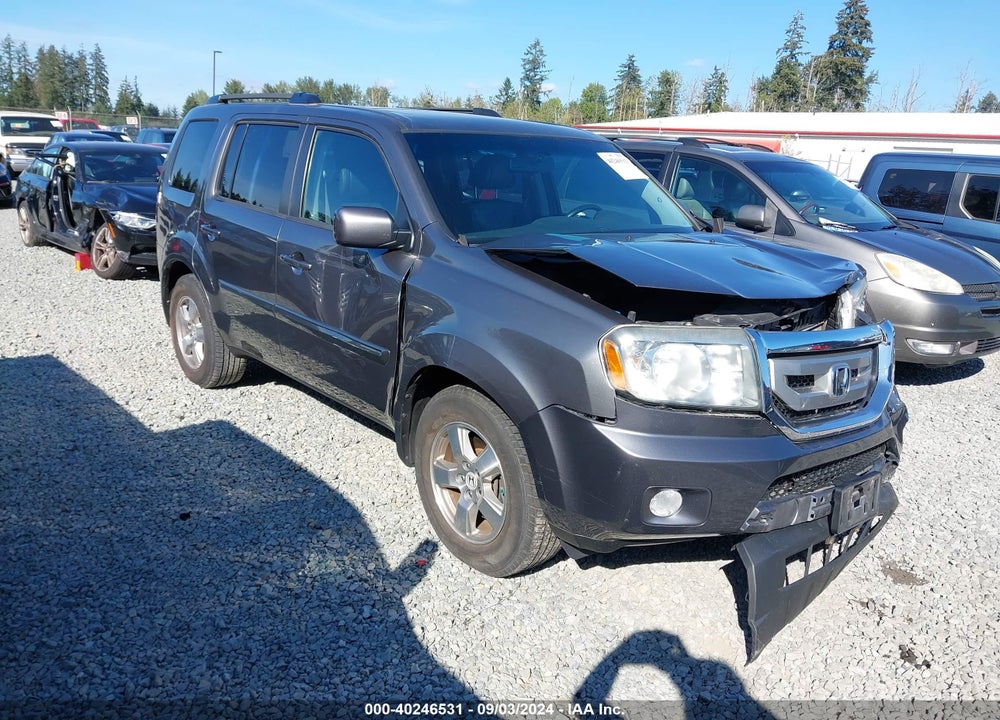 2011 HONDA PILOT EX-L VIN: 5FNYF4H53BB078091