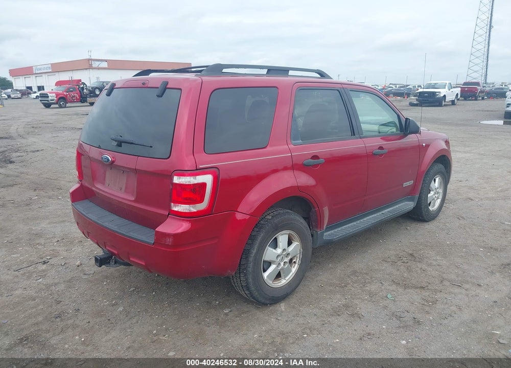 2008 FORD ESCAPE XLT VIN: 1FMCU03138KA51784
