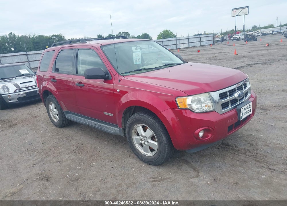 2008 FORD ESCAPE XLT VIN: 1FMCU03138KA51784