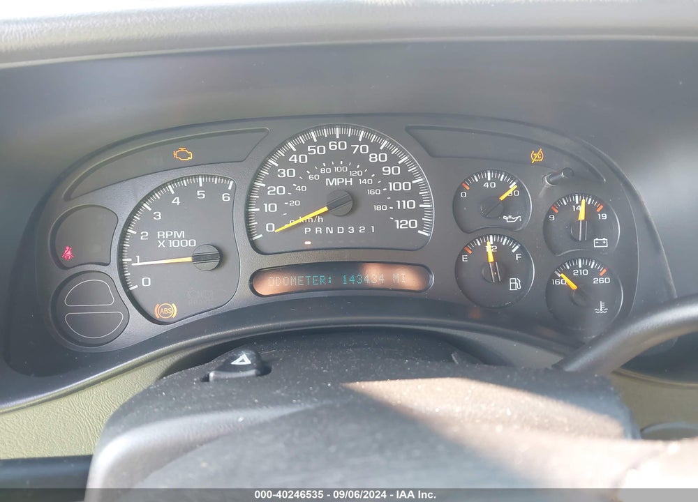 2006 CHEVROLET AVALANCHE 1500 LS VIN: 3GNEK12Z76G105972