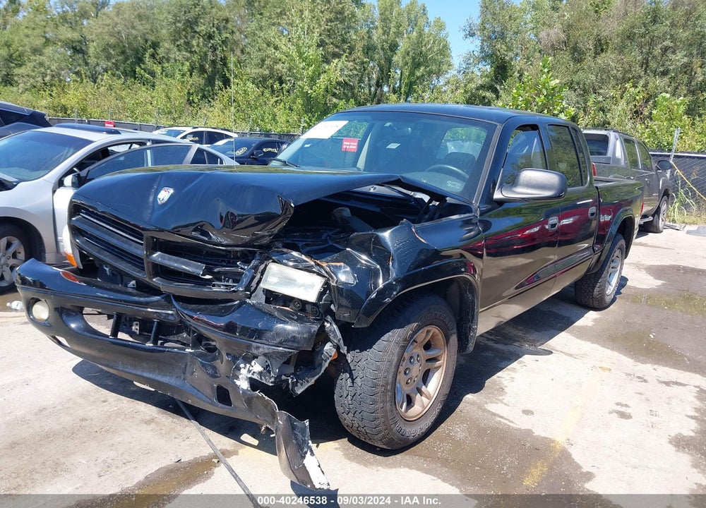 2002 DODGE DAKOTA SPORT VIN: 1B7HL38NX2S661327