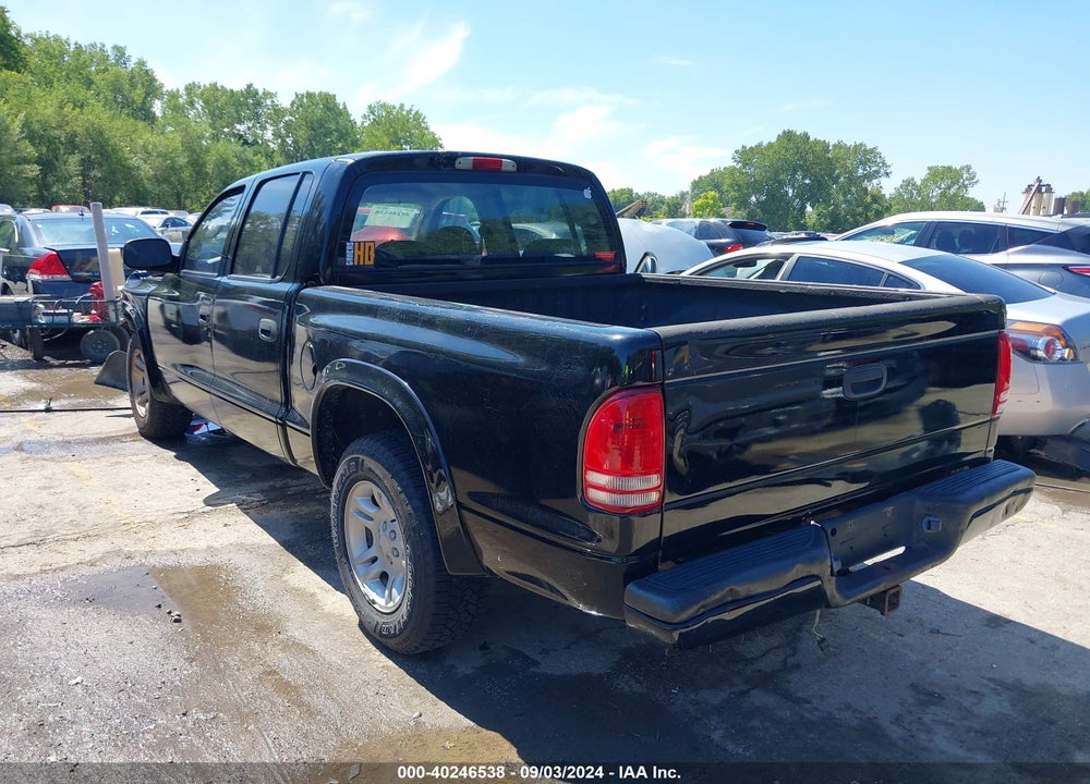 2002 DODGE DAKOTA SPORT VIN: 1B7HL38NX2S661327