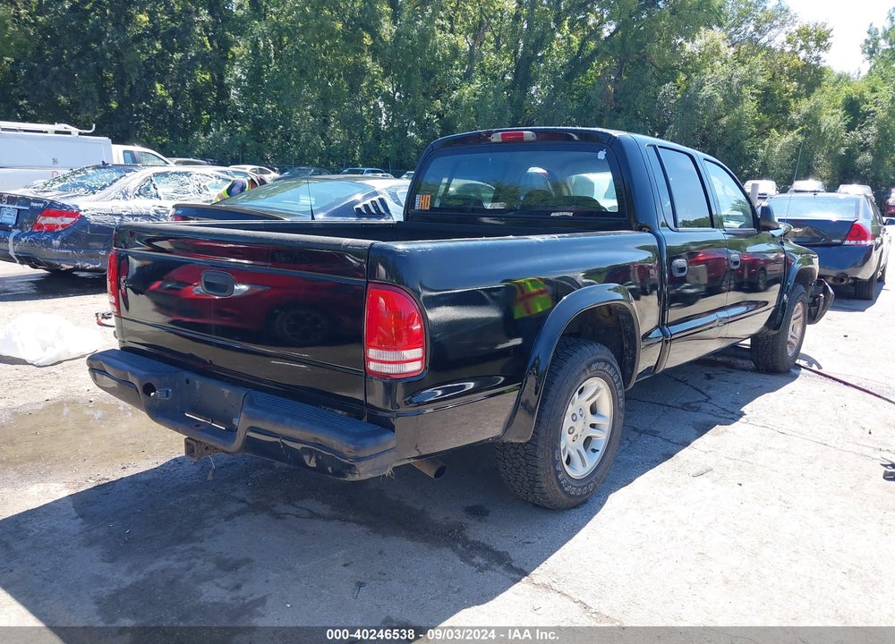 2002 DODGE DAKOTA SPORT VIN: 1B7HL38NX2S661327