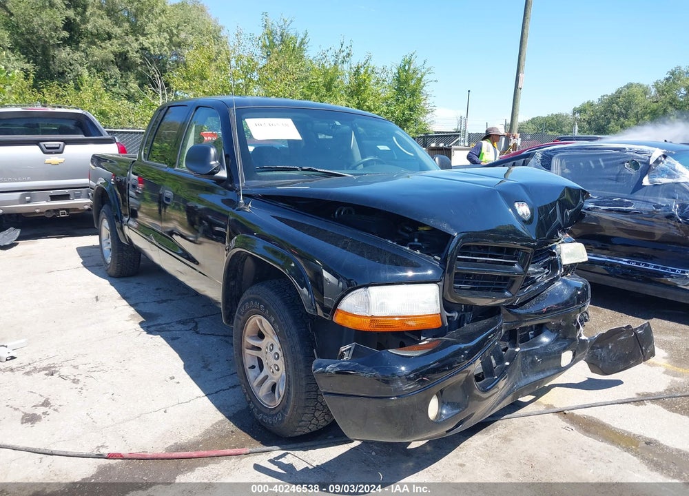 2002 DODGE DAKOTA SPORT VIN: 1B7HL38NX2S661327