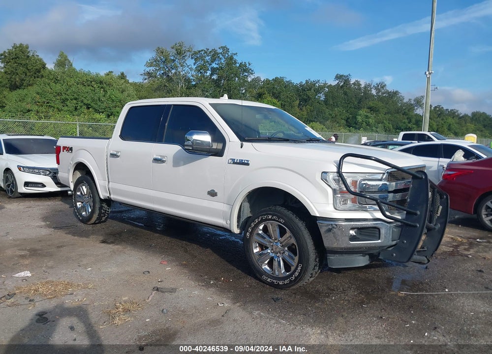 2019 FORD F-150 KING RANCH VIN: 1FTEW1E50KFD32891
