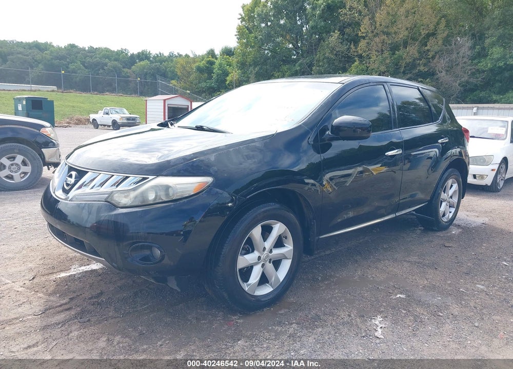 2009 NISSAN MURANO SL VIN: JN8AZ18U99W008975
