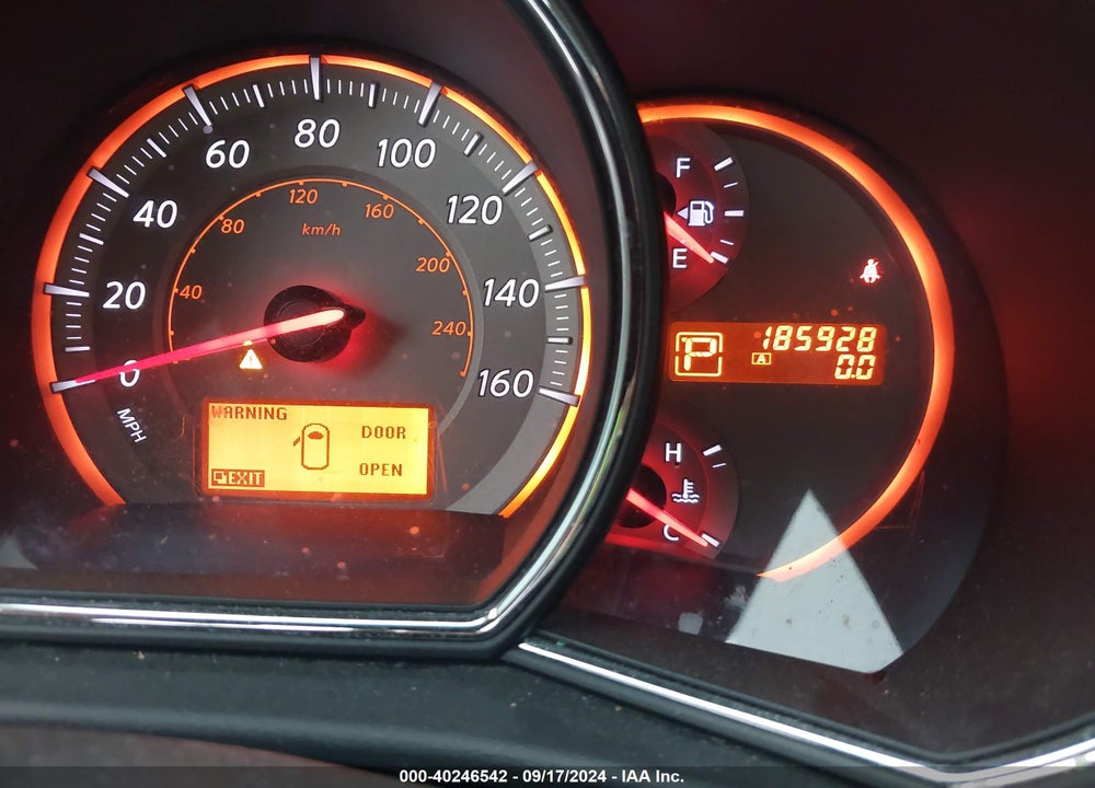 2009 NISSAN MURANO SL VIN: JN8AZ18U99W008975