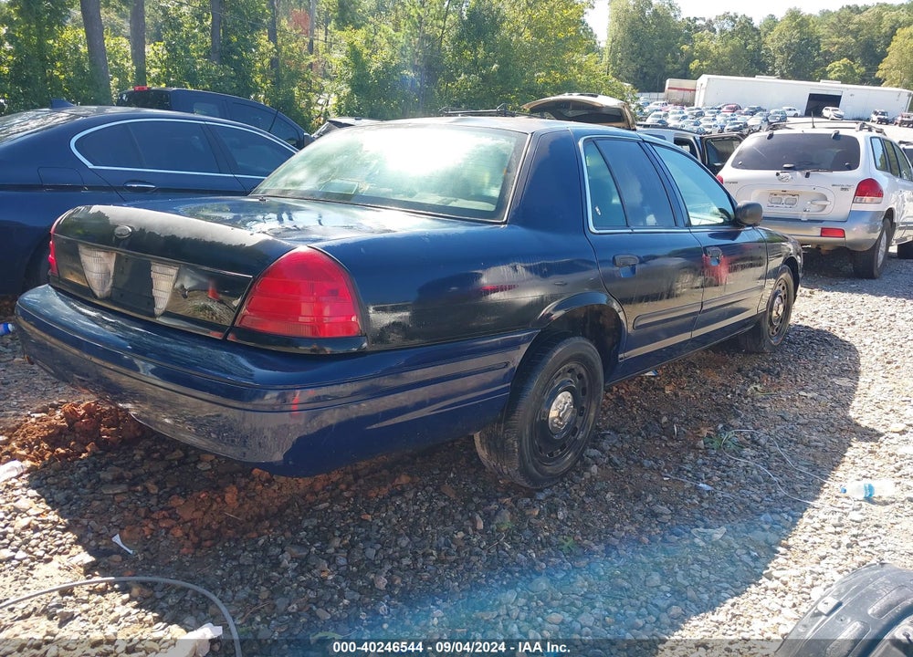 2004 FORD CROWN VICTORIA POLICE VIN: 2FAHP71W74X158522