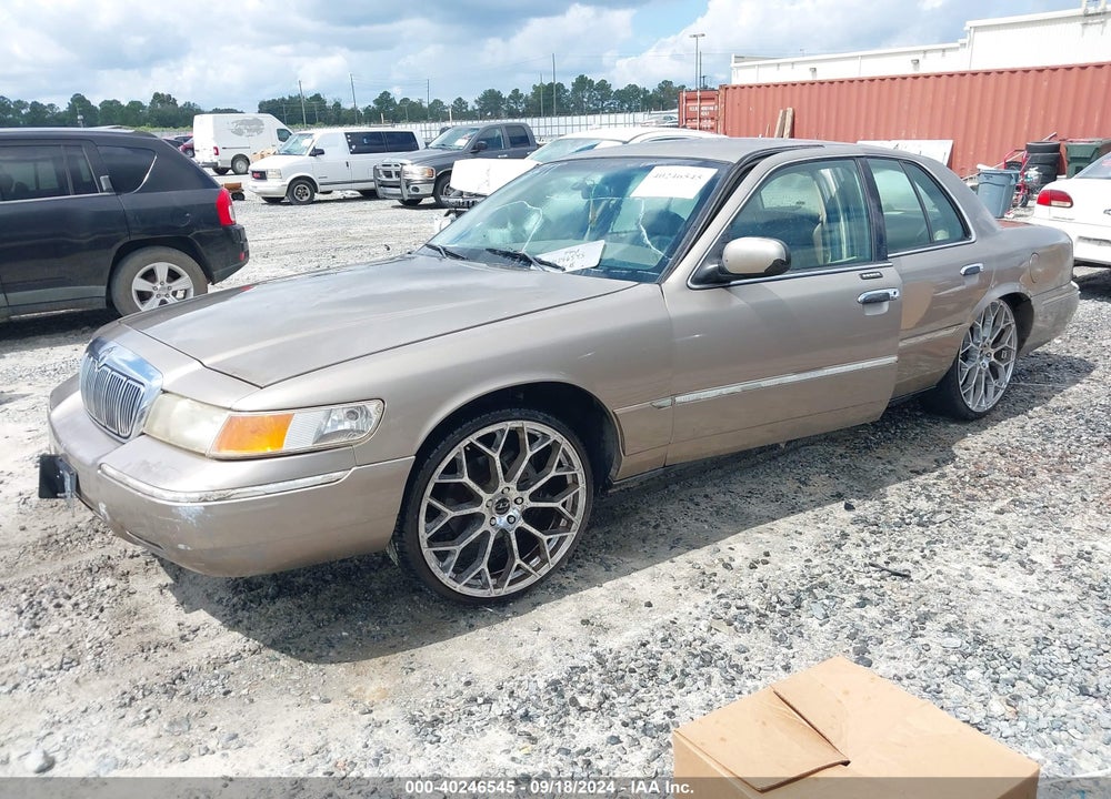 2002 MERCURY GRAND MARQUIS LS VIN: 2MEFM75W12X614322