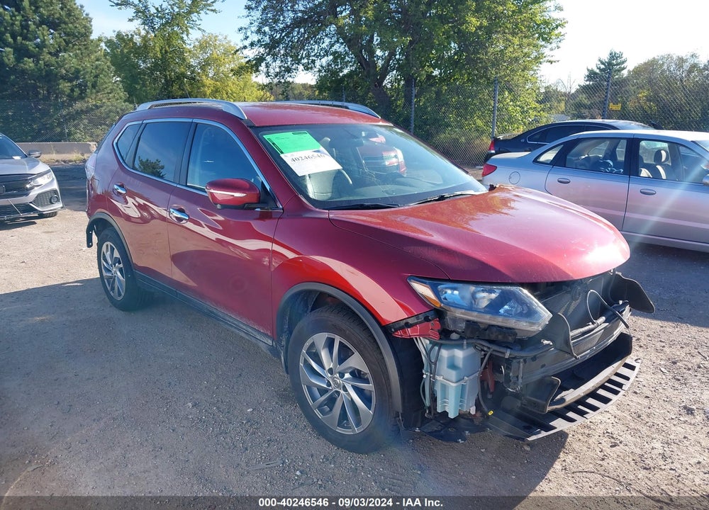 2015 NISSAN ROGUE SL VIN: 5N1AT2MV4FC786952