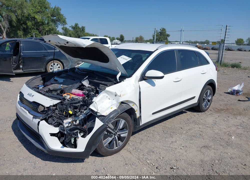 2022 KIA NIRO LXS VIN: KNDCB3LC7N5526957