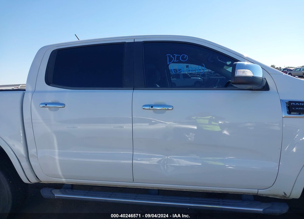 2019 FORD RANGER LARIAT VIN: 1FTER4FH3KLB16410