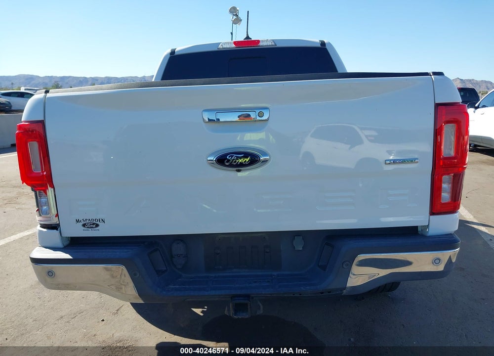 2019 FORD RANGER LARIAT VIN: 1FTER4FH3KLB16410