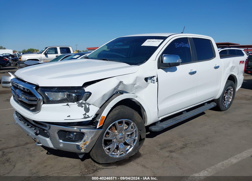 2019 FORD RANGER LARIAT VIN: 1FTER4FH3KLB16410