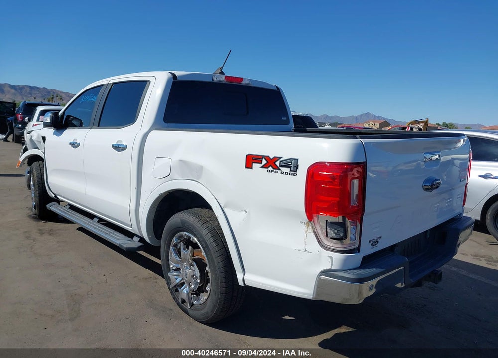 2019 FORD RANGER LARIAT VIN: 1FTER4FH3KLB16410