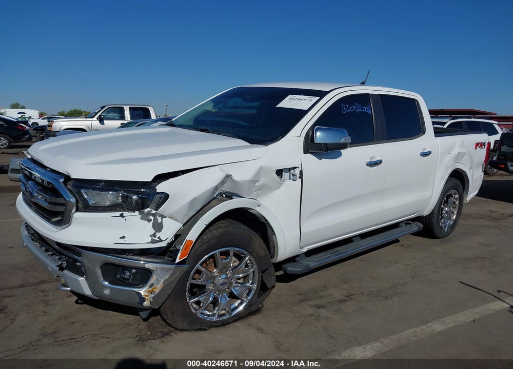 2019 FORD RANGER LARIAT VIN: 1FTER4FH3KLB16410
