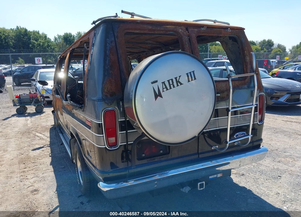 1987 FORD ECONOLINE E150 VAN VIN: 1FDEE14H3HHB71122