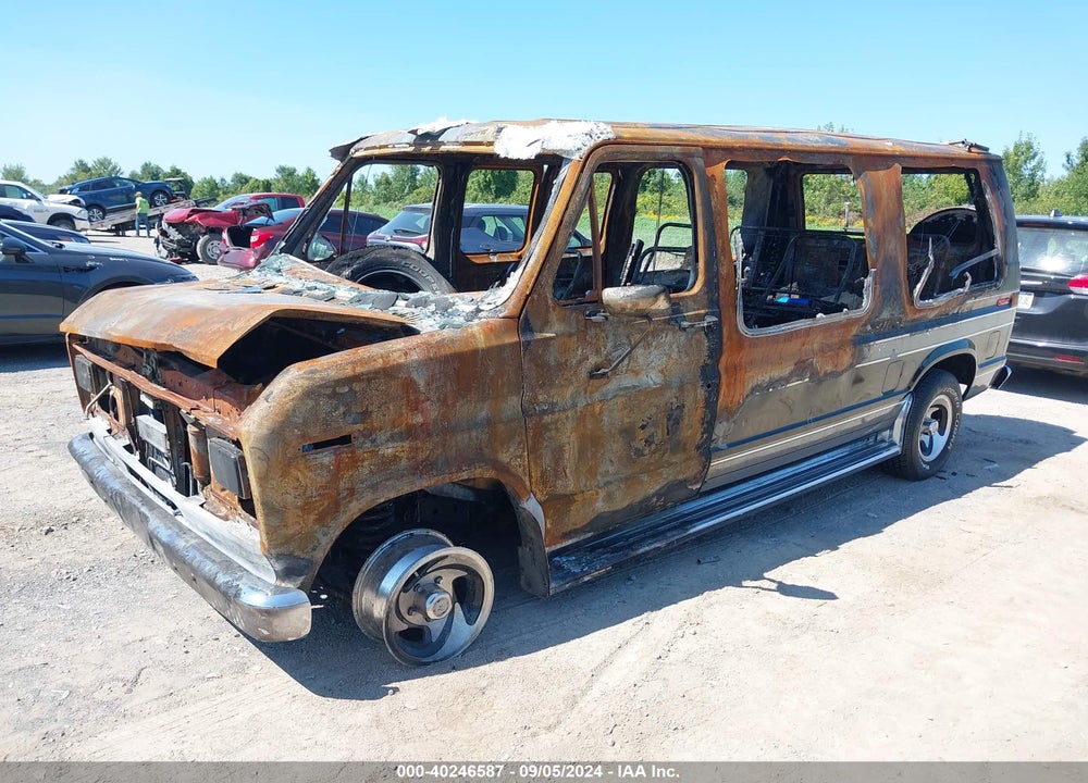 1987 FORD ECONOLINE E150 VAN VIN: 1FDEE14H3HHB71122