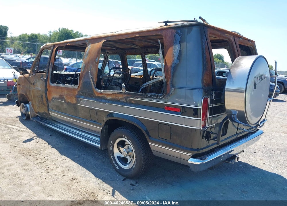 1987 FORD ECONOLINE E150 VAN VIN: 1FDEE14H3HHB71122