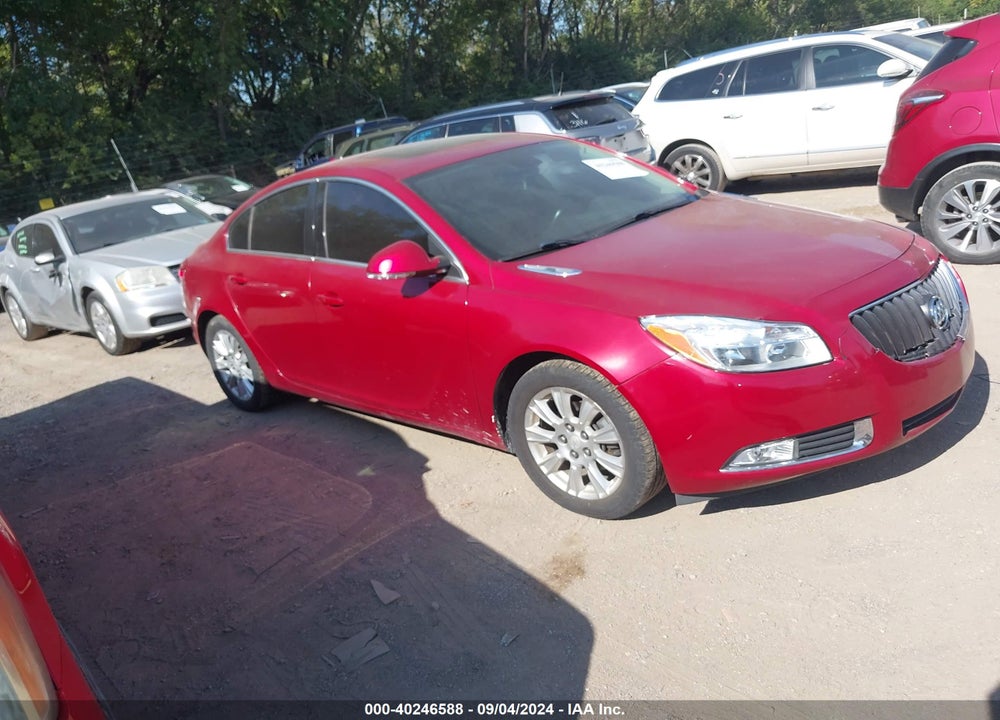 2013 BUICK REGAL VIN: 2G4GR5ER9D9167117