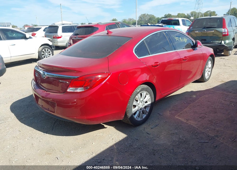 2013 BUICK REGAL VIN: 2G4GR5ER9D9167117