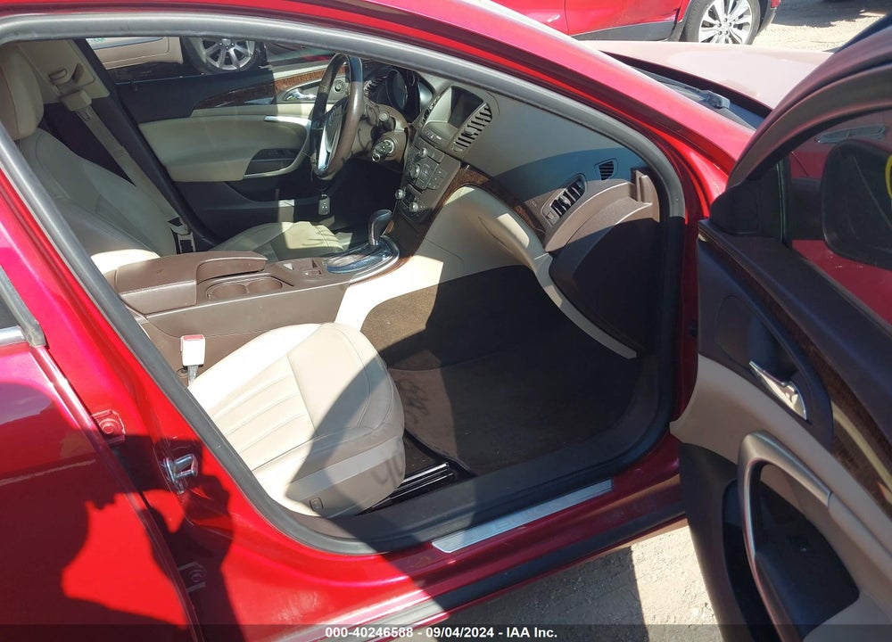 2013 BUICK REGAL VIN: 2G4GR5ER9D9167117