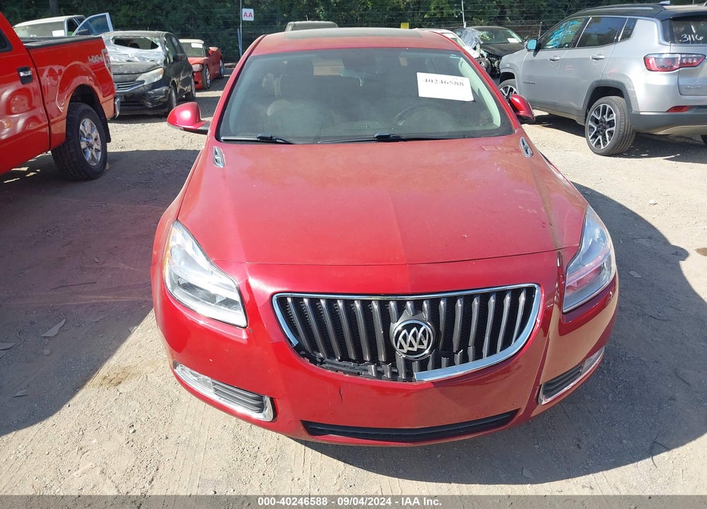 2013 BUICK REGAL VIN: 2G4GR5ER9D9167117