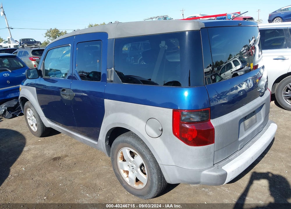 2003 HONDA ELEMENT EX VIN: 5J6YH28563L008320