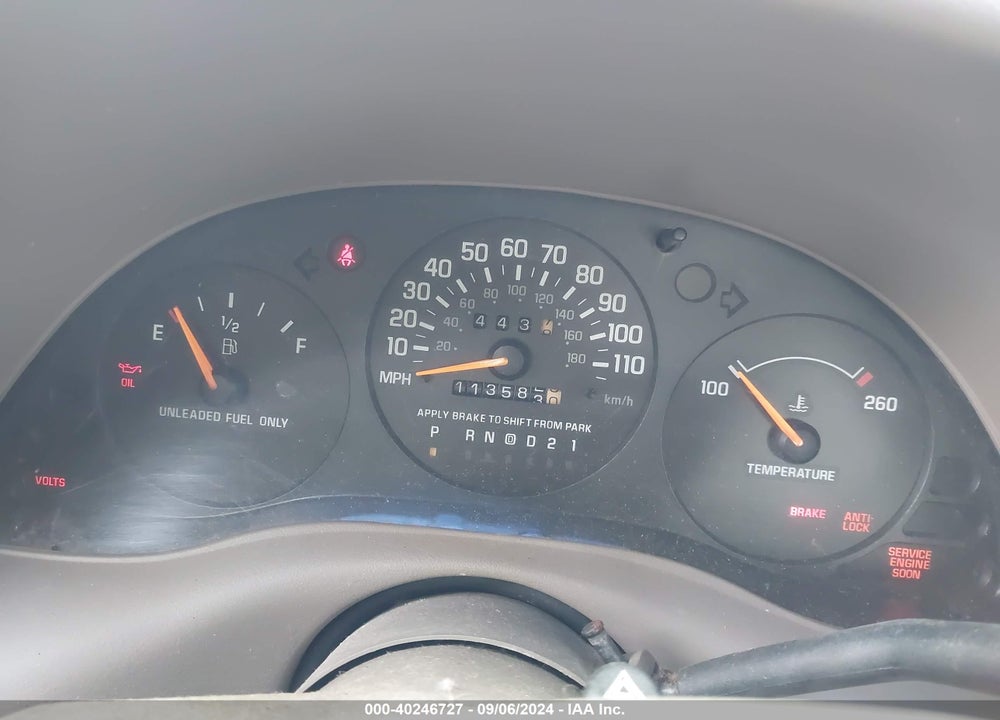 1998 CHEVROLET LUMINA VIN: 2G1WL52M6W9187914