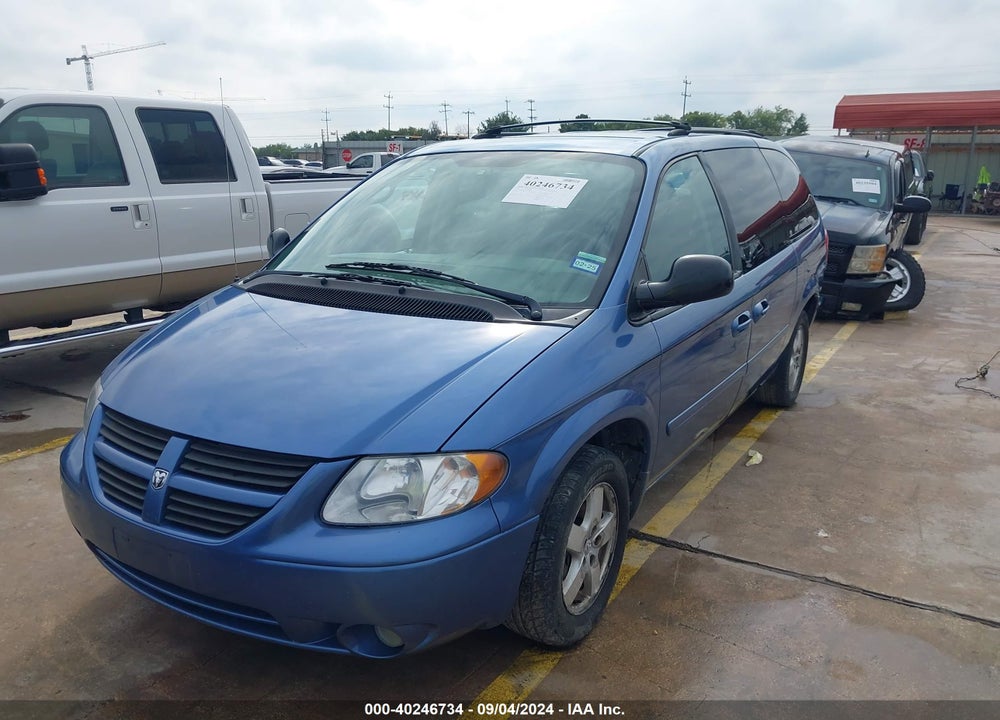 2007 DODGE GRAND CARAVAN SXT VIN: 2D4GP44L47R292180