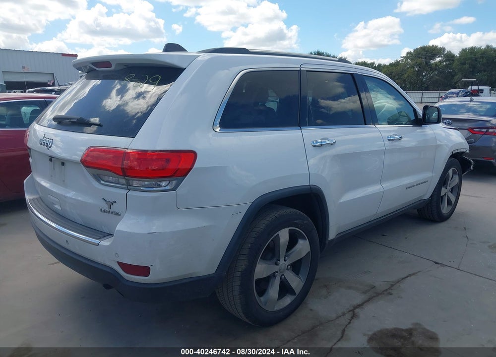 2014 JEEP GRAND CHEROKEE LIMITED VIN: 1C4RJEBG3EC507105
