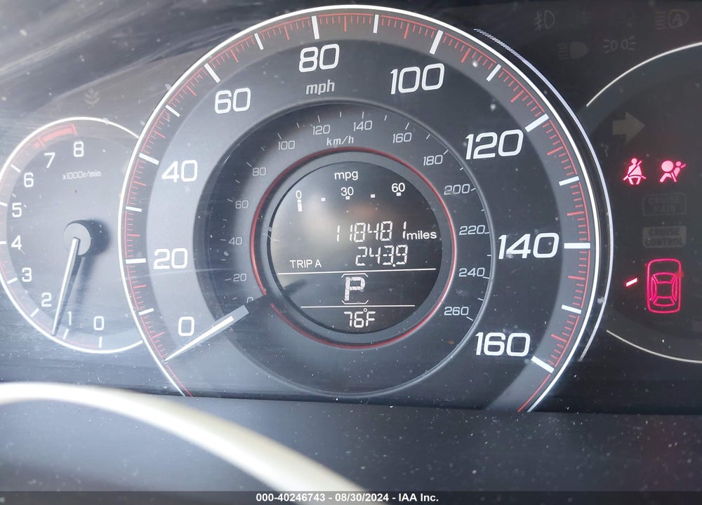 2014 HONDA ACCORD SPORT VIN: 1HGCR2F52EA245645