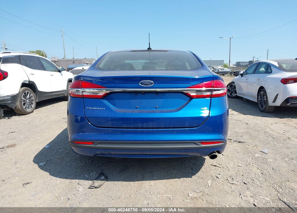 2017 FORD FUSION SE VIN: 3FA6P0H73HR346326