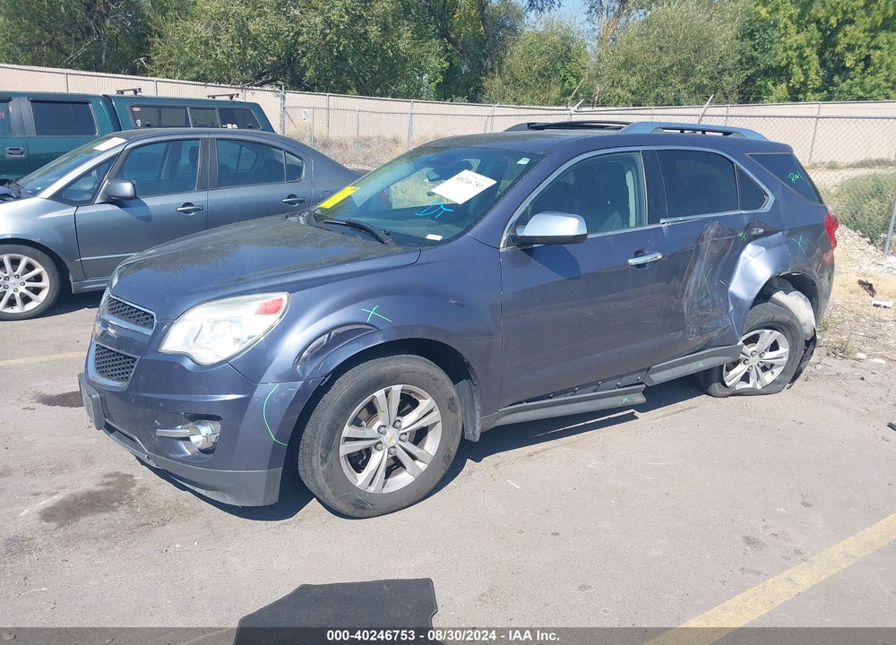 2013 CHEVROLET EQUINOX LTZ VIN: 2GNFLGEK4D6402063