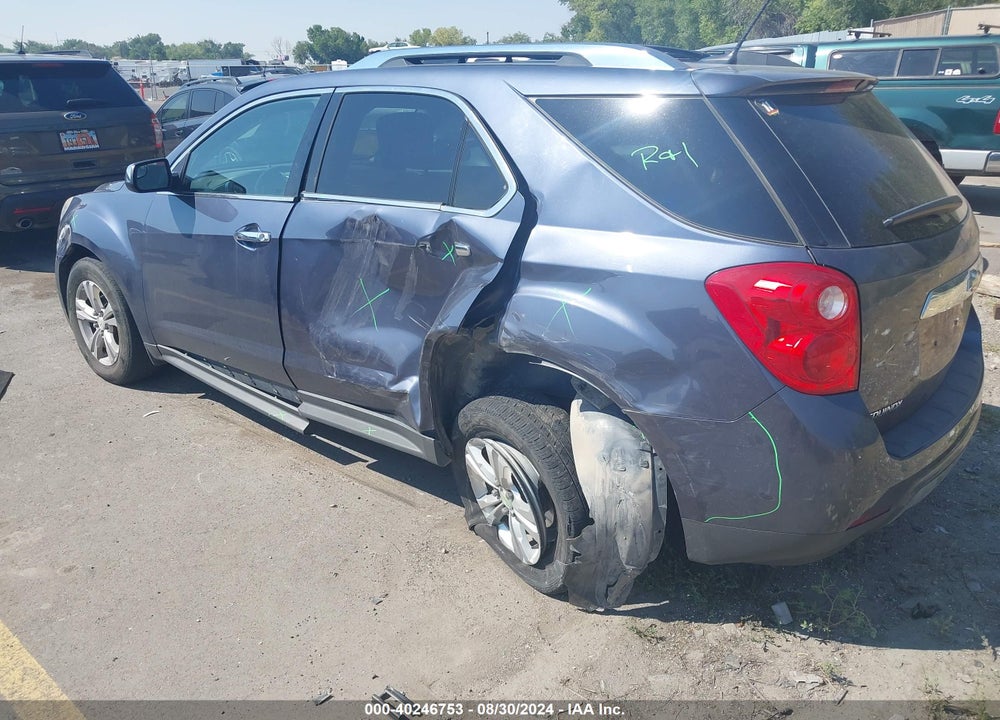 2013 CHEVROLET EQUINOX LTZ VIN: 2GNFLGEK4D6402063