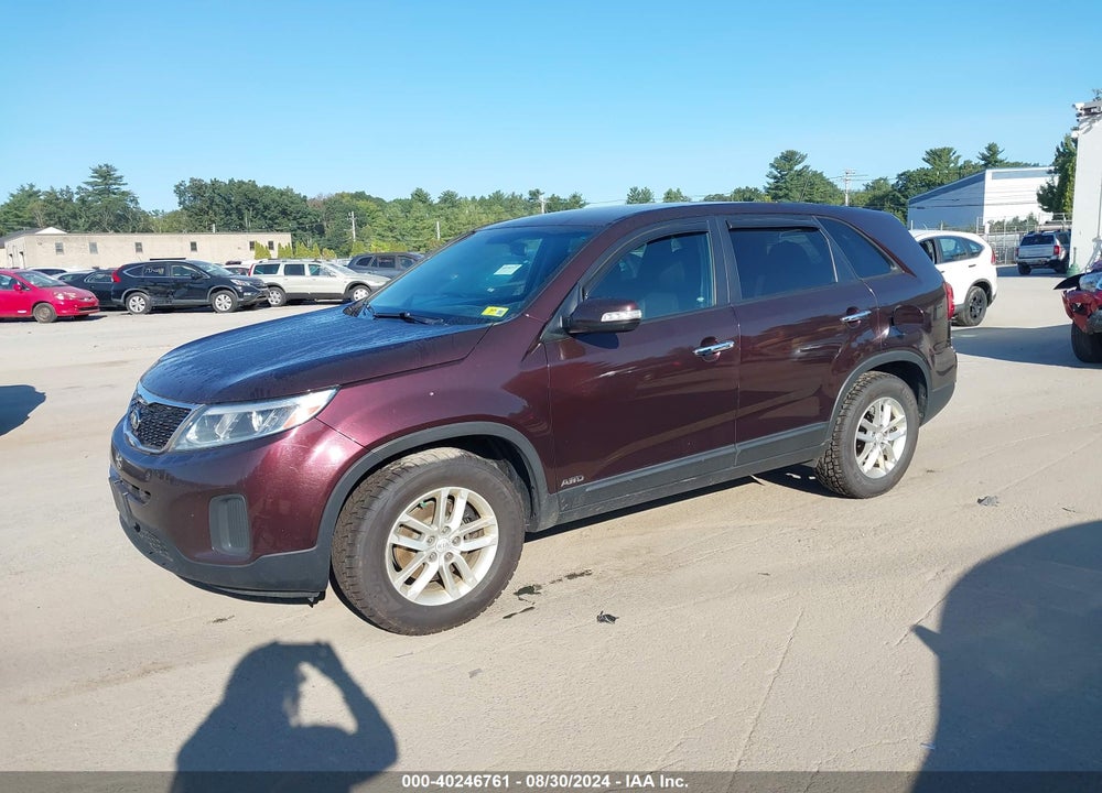 2015 KIA SORENTO VIN: 5XYKTCA66FG637269