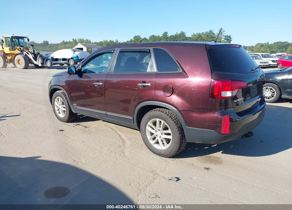2015 KIA SORENTO VIN: 5XYKTCA66FG637269