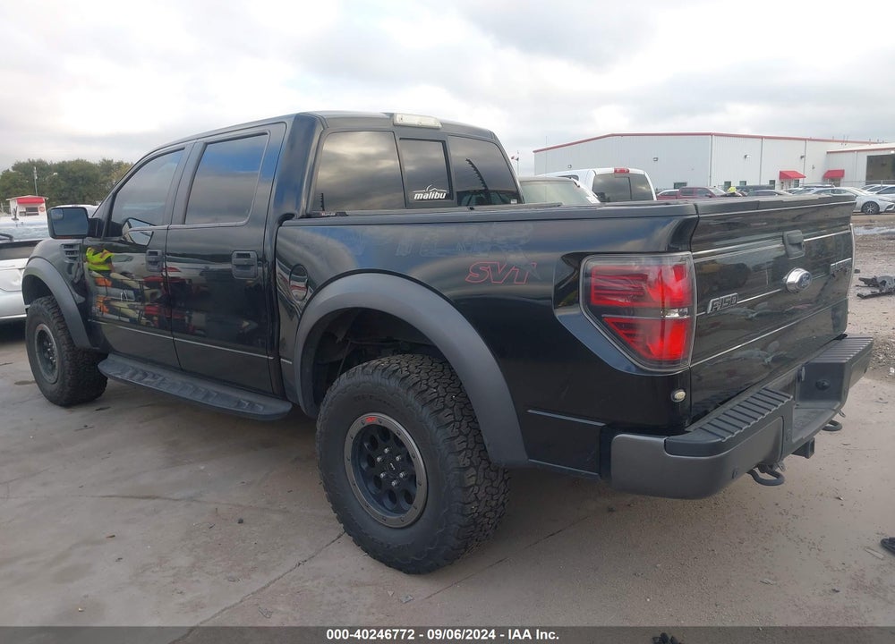2014 FORD F-150 SVT RAPTOR VIN: 1FTFW1R60EFA12255