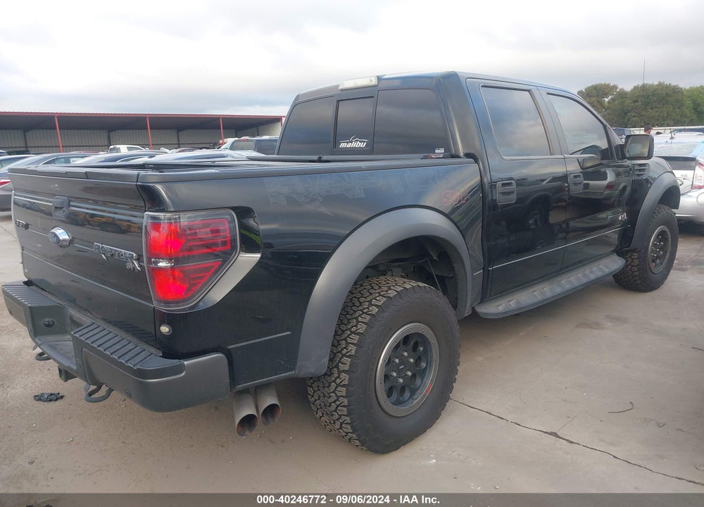 2014 FORD F-150 SVT RAPTOR VIN: 1FTFW1R60EFA12255