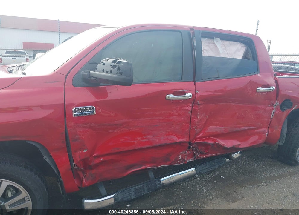 2019 TOYOTA TUNDRA 1794 5.7L V8 VIN: 5TFAY5F18KX855372