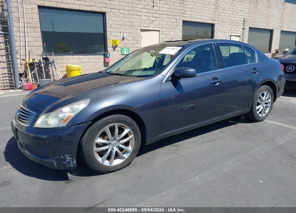 2007 INFINITI G35X VIN: JNKBV61F87M801115