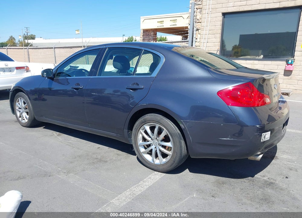 2007 INFINITI G35X VIN: JNKBV61F87M801115