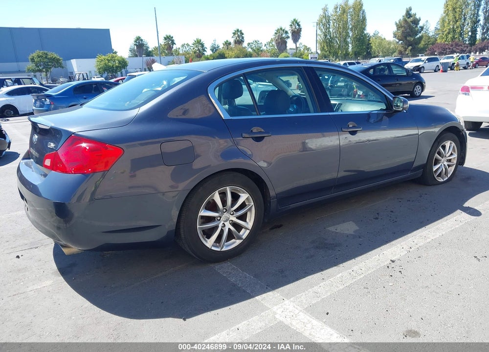 2007 INFINITI G35X VIN: JNKBV61F87M801115