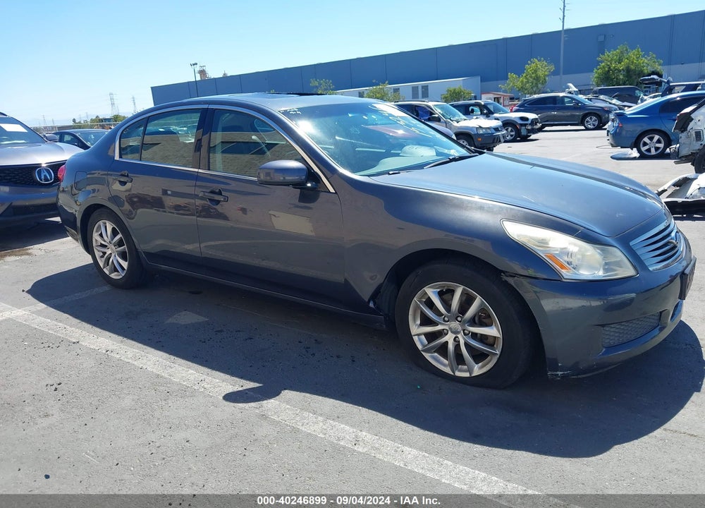 2007 INFINITI G35X VIN: JNKBV61F87M801115