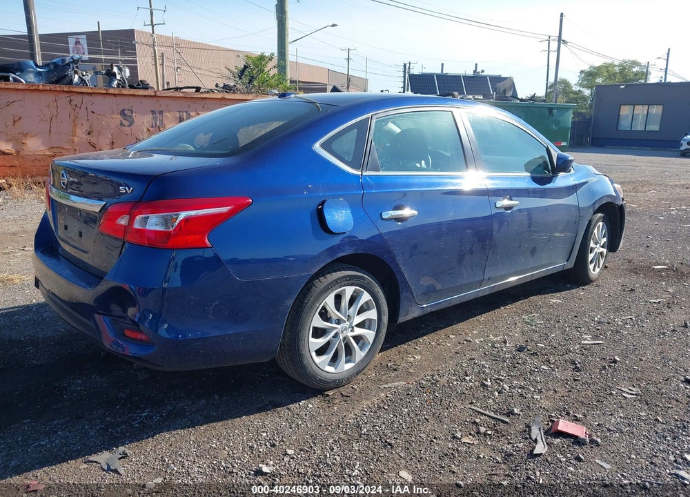 2019 NISSAN SENTRA SV VIN: 3N1AB7AP6KY226381